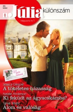 Tanya Wright Jessica Gilmore Natalie Anderson - Jlia klnszm 80. ktet - A tkletes hzassg (Nyri eskvk 1.), Ki fekdt az gyacskmba?, lom s valsg