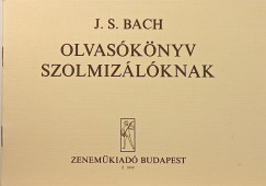 Johann Sebastian Bach - Agcsy Lszl   (sszell.) - Olvasknyv szolmizlknak