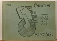 Dér Pál (Összeáll.) - Ötnyelvű zsebszótár