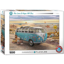 Greg Giordano - A szerelem és a remény VW busza, 1000 db-os puzzle (EUROGRAPHICS, 6000-5310)