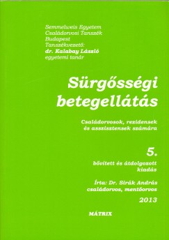 Dr. Sirk Andrs - Srgssgi betegellts