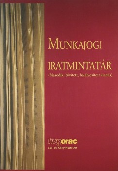 Pintrn Dr. Torma Mria - Dr. jhzi Mikls - Munkajogi iratmintatr - CD-mellklet nlkl!