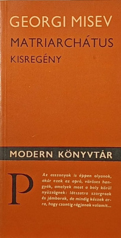 Georgi Misev - Matriarchátus