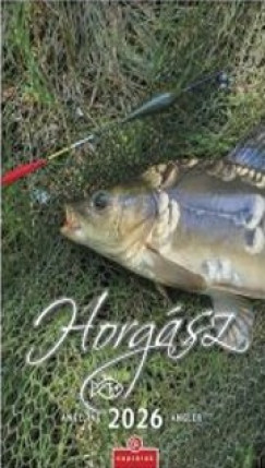 Horg�sz falinapt�r - 21x32 cm - 2026