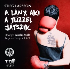 Stieg Larsson - Lszl Zsolt - A lny, aki a tzzel jtszik - Hangosknyv 2CD
