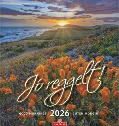 J� reggelt! falinapt�r 30x34 cm - 2026