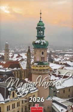 Magyar Vrosok falinaptr - 21x32 cm - 2026