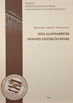 Jogi alapismeretek honvd tisztjellteknek