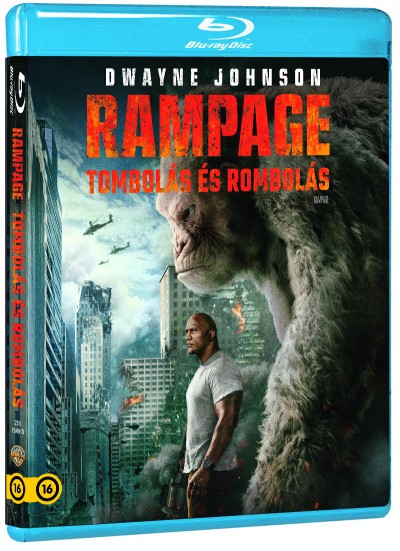 Brad Peyton - Rampage - Tombolás és rombolás - Blu-ray
