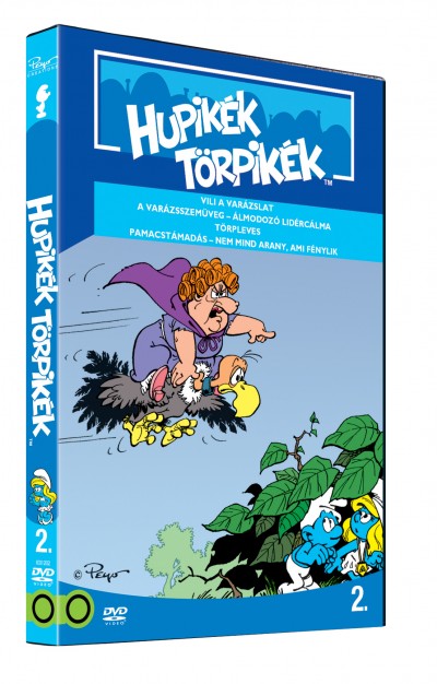 Rajzfilmfigurák - Hupikék Törpikék - A sorozat 2. rész - DVD