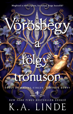 Vörösbegy a tölgytrónuson