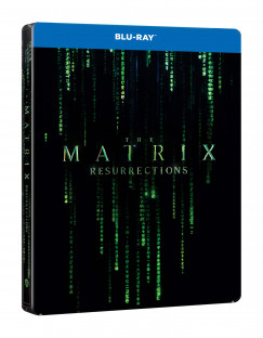 Lana Wachowski - Mátrix - Feltámadások - limitált, fémdobozos változat ("Digitális esõ" steelbook) - Blu-ray