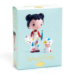 Barbara és Gizdi, TINYLY álomvilág figura (DJECO, Barbouille and Gribs, 7,5 cm)