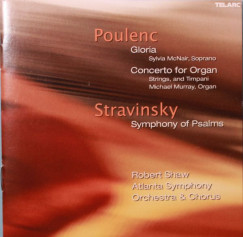 Gloria Concerto For Organ  Symphony Of Psalms - CD