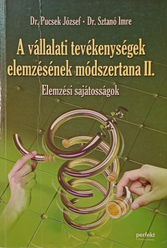 Dr. Pucsek Jzsef - Sztan Imre - A vllalati tevkenysgek elemzsnek mdszertana II.
