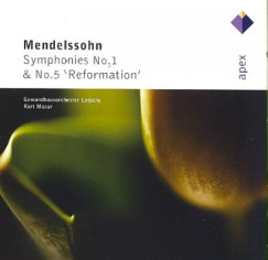 Kurt Masur - Mendelssohn: Szimf�ni�k No.1, No.5 Reformation - CD