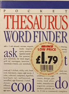 Pocket Thesaurus Word Finder
