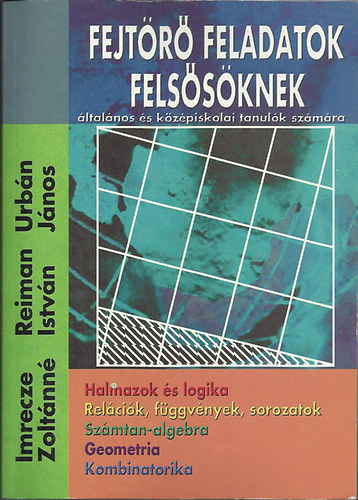 Imrecze-Reiman-Urb�n - Fejt�r� feladatok fels�s�knek