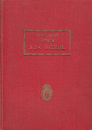 Walther Victor - Egy a sok k�z�l - Reg�ny.