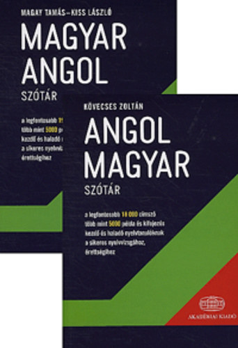 Magay Tams-Kiss Lszl - Magyar-angol s angol-magyar sztr