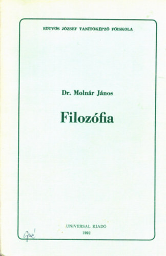 Molnr Jnos - Filozfia