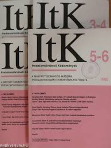 Irodalomtörténeti közlemények 2001/1-2.