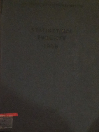 Statisztikai �vk�nyv 1959