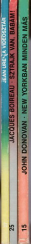Jacques Boireau, John Donovan Jean Ure - 3 db Piknik könyv: New York minden más + Sztrájk van, babám! + A videosztár