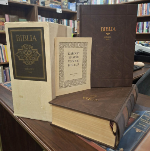 K�rolyi G�sp�r ford. - Biblia I-II. - Vizsoly 1590