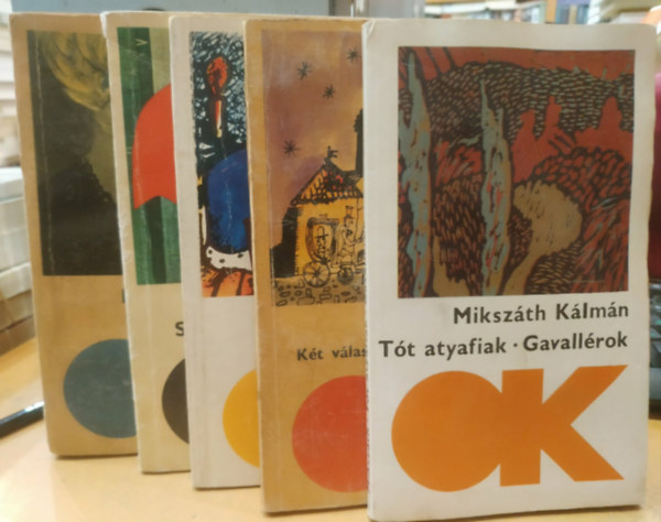Mikszáth Kálmán - 5 db Mikszáth Kálmán: A fekete város + Egy éj az Arany Bogárban + Két választás Magyarországon + Szent Péter esernyője + Tót atyafiak/Gavallérok