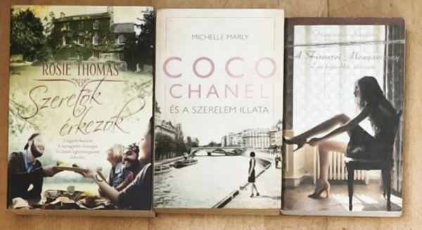 Michelle Marly, Franceska Santini Rosie Thomas - 3db romantikus reg�ny - Szeret�k �s �rkez�k, Coco Chanel �s a szerelem illata, A Firenzei Menyasszony