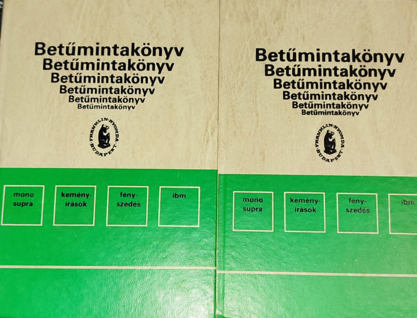 Betűmintakönyv I-II.