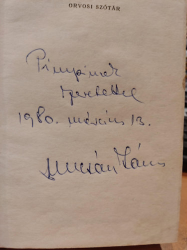 Brencs�n J�nos - Orvosi sz�t�r