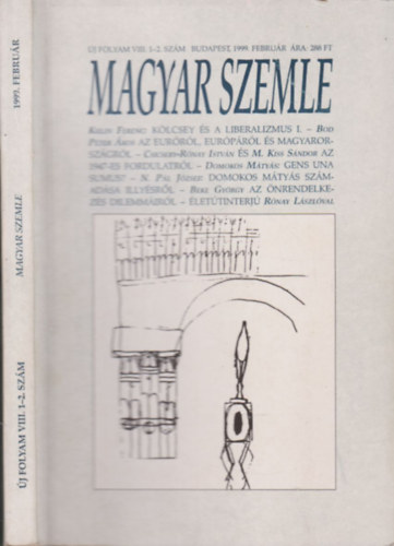 Kodolnyi Gyula - Magyar szemle 1999. februr