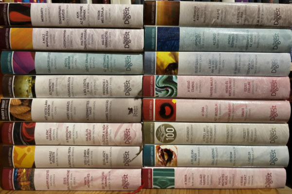 Anthony Horowitz - Lucy Diamond - Michael Koryta - Oliver Harris . Linda Francis Lee . Michael Palmer . Anna Hope, Rosenfelt-Sparks-Ridpath-Lukas, Joseph Finder . Martina Reilly Jeffrey Stepakoff - 16 db Reader"s Digest ktet