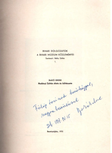 Bakó Endre - Nadányi Zoltán élete és költészete