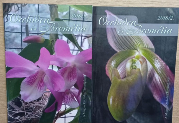 Jzsa Katalin  (szerk.) - 2 db Orchidea s Bromlia magazin: 2018/1. s 2018/2.