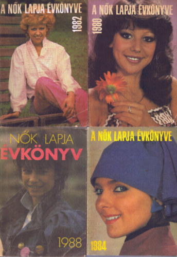 Nmeti Irn  (szerk.) - 4 db Nk Lapja vknyve: 1980., 1982., 1984., 1988.