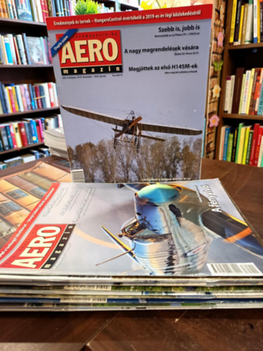 Sajtos Zolt�n  (f�szerk.) - Aero magazin XXII. �vfolyam 2019. febru�r- 2019. december- 2020. janu�r