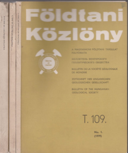 Fldtani Kzlny 1979/1-4 (3 ktetben)