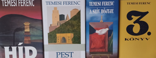 Temesi Ferenc - Pest + Hd + 3. knyv + A szv bjtje  (4 m)