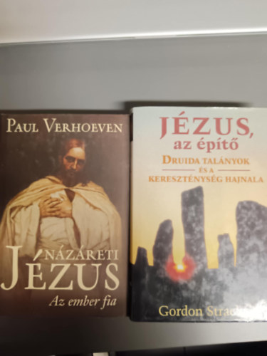 2 db könyv:Jézus az építő+A názáreti Jézus