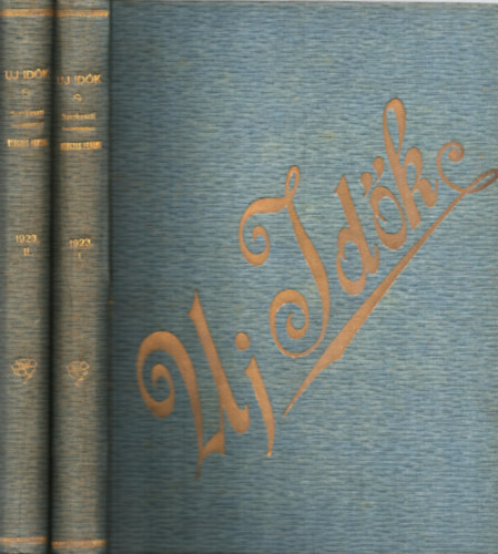 Herczeg Ferenc  (szerk.) - j idk 1923 I-II. ktet (teljes vfolyam)