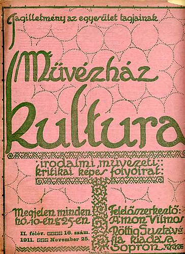 Mvszhz Kultura II. flv 16. szm (irod., mvszeti, kritikai kpes fi.)