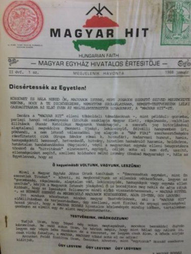 Magyar hit - Hungarian Faith