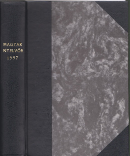 Magyar nyelvőr 1997/1-4.(Teljes évfolyam)