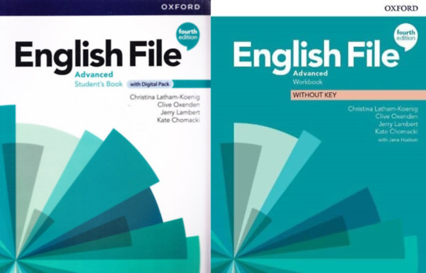 English File Advanced Student's Book with Digital Pack + Workbook without key - Fourth edition