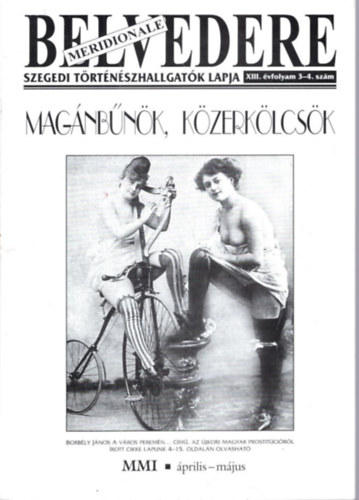 Vincze Jzsef Hegyi Gergely - Belvedere Maridionale XIII. vf. 2001. 3-4. szm