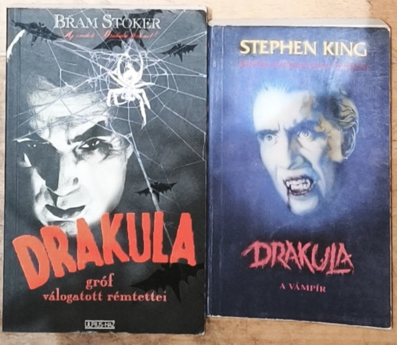 Bram Stoker Stephen King - 2db Drakula reg�ny - Stephen King-Drakula-A v�mp�r, Bram Stoker-Drakula gr�f v�logatott r�mtettei