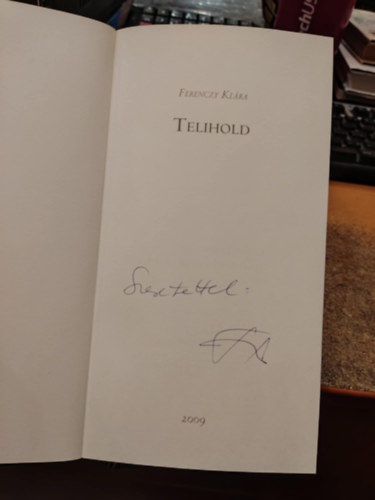 Ferenczy Klára - Telihold DEDIKÁLT